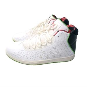 Jordan Illusion Premium Shoes Men's Size 12 White Green Pulse Sneakers